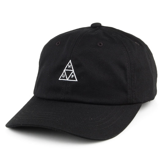 Gorra de béisbol Mini Triple Triangle visera curvada de HUF - Negro