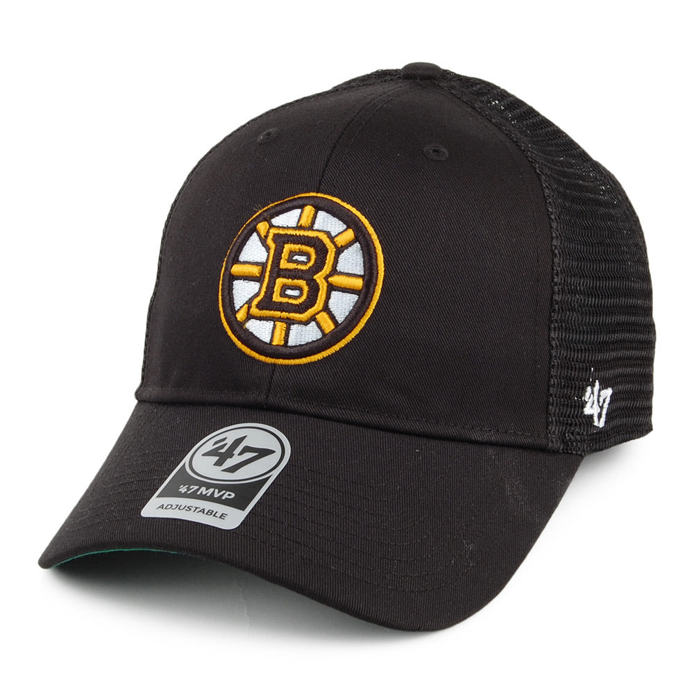 Gorra Trucker Branson MVP Boston Bruins de 47 Brand - Negro