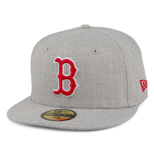 Gorra de béisbol 59FIFTY MLB Series Boston Red Sox de New Era - Gris Jaspeado