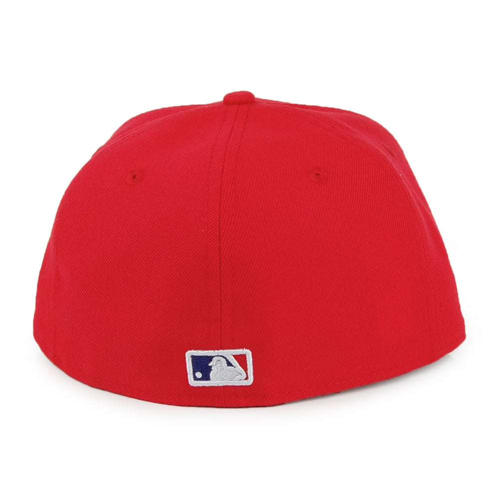 Gorra de béisbol 59FIFTY MLB League Essential L.A. Dodgers de New Era - Escarlata