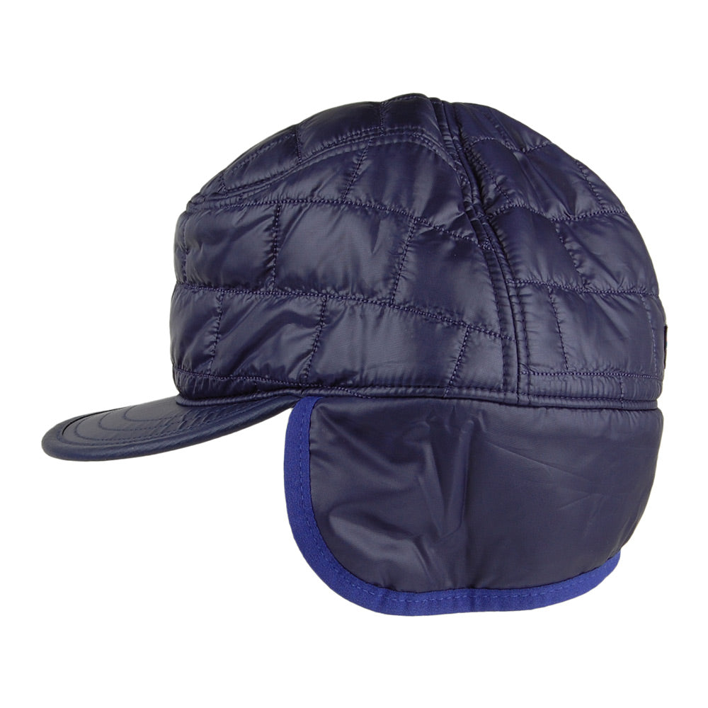Gorra Nano Puff con orejeras de reciclado de Patagonia - Azul Marino