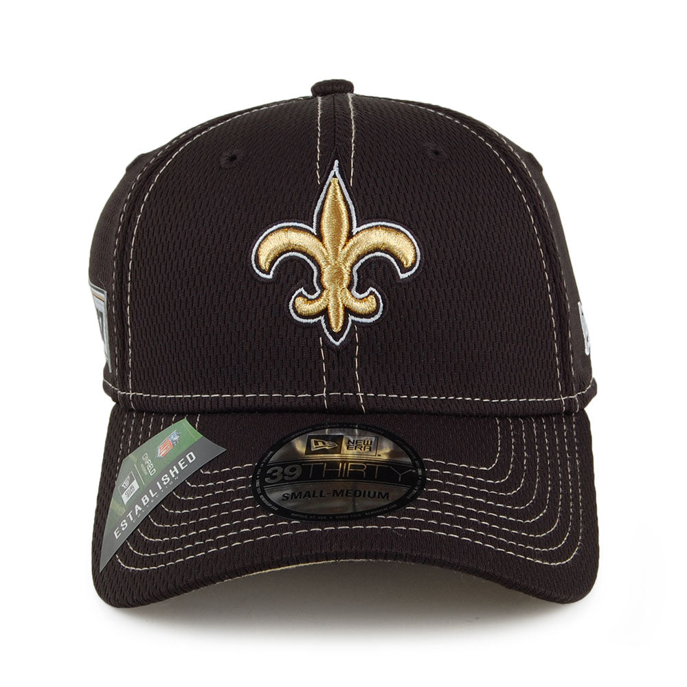 Gorra de béisbol 39THIRTY NFL Onfield Road New Orleans Saints de New Era - Negro