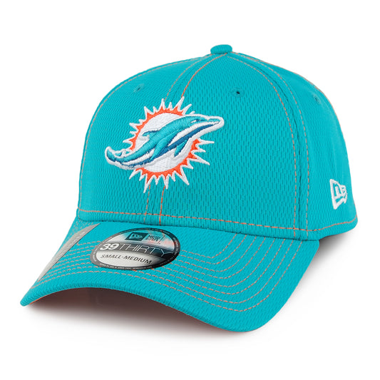 Gorra de béisbol 39THIRTY NFL Onfield Road Miami Dolphins de New Era - Verde Azulado