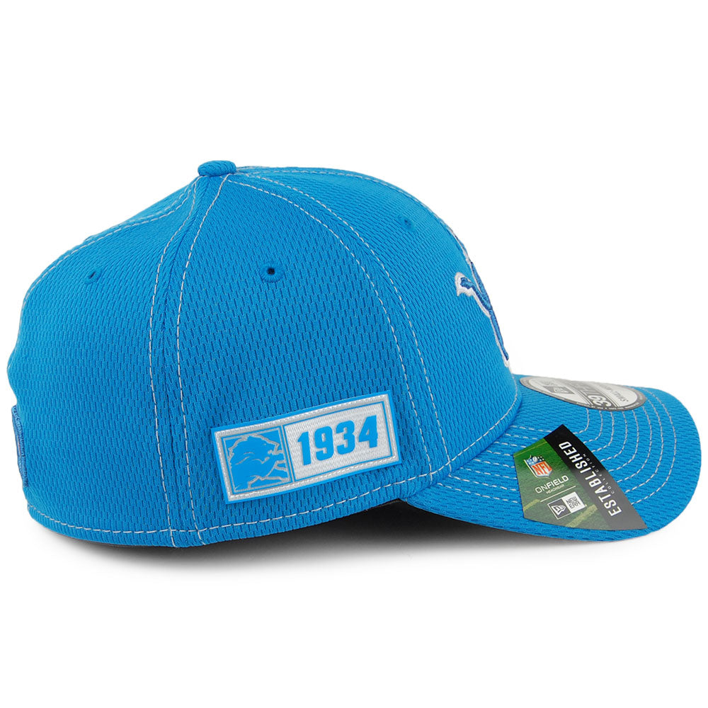 Gorra de béisbol 39THIRTY NFL Onfield Road Detroit Lions de New Era - Azul