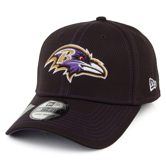Gorra de béisbol 39THIRTY NFL Onfield Road Baltimore Ravens de New Era - Negro