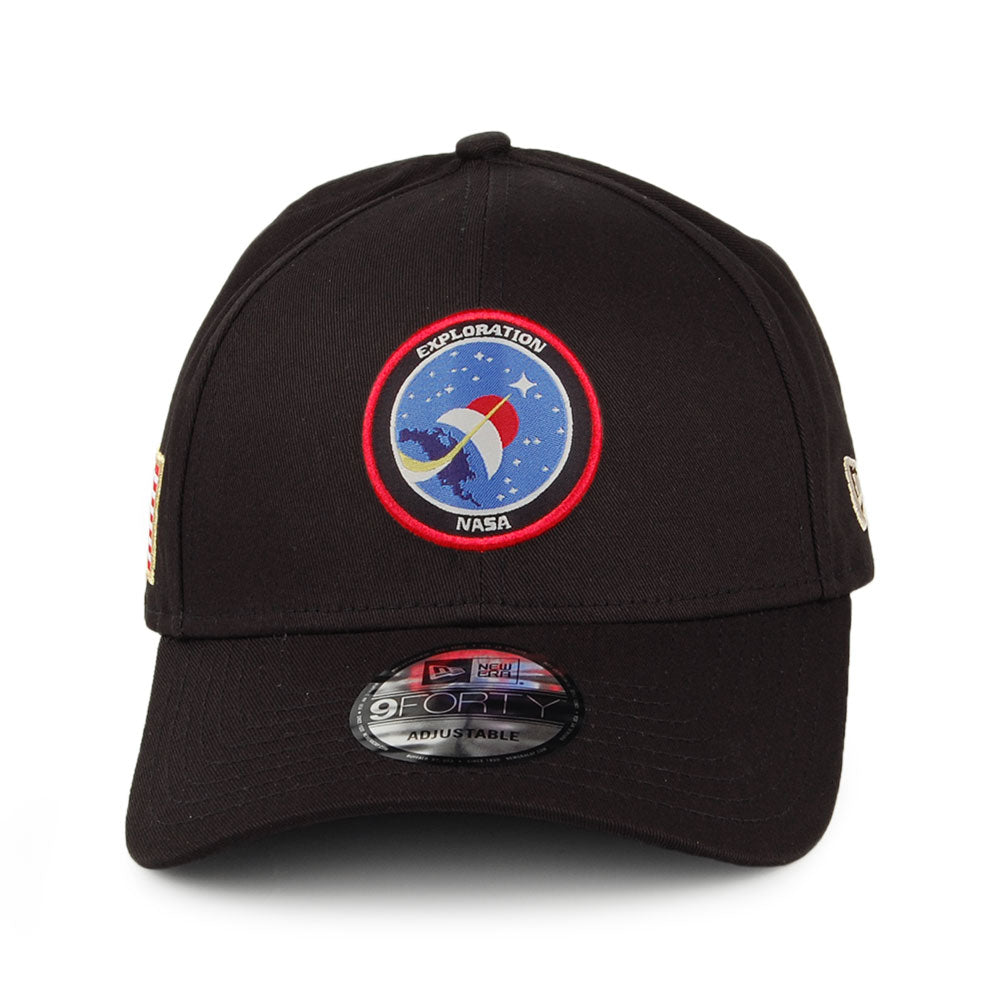 Gorra de béisbol 9FORTY International Space Archives Exploration NASA de New Era - Negro