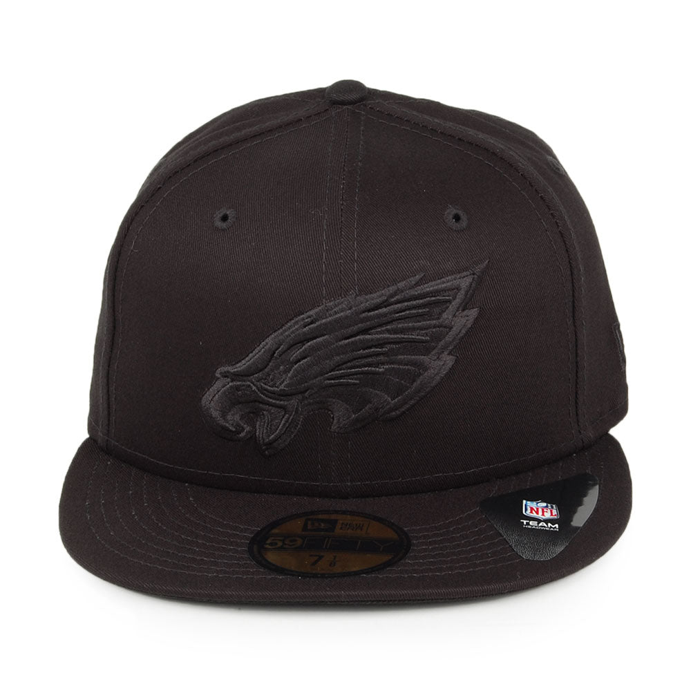 Gorra de béisbol 59FIFTY NFL Team Tonal Philadelphia Eagles de New Era - Negro