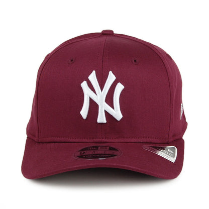 Gorra Snapback 9FIFTY MLB Tonal Stretch New York Yankees de New Era - Granate