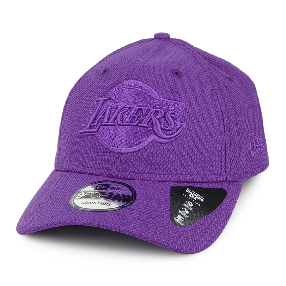 Gorra de béisbol 9FORTY NBA Mono Team Colour L.A. Lakers de New Era - Morado