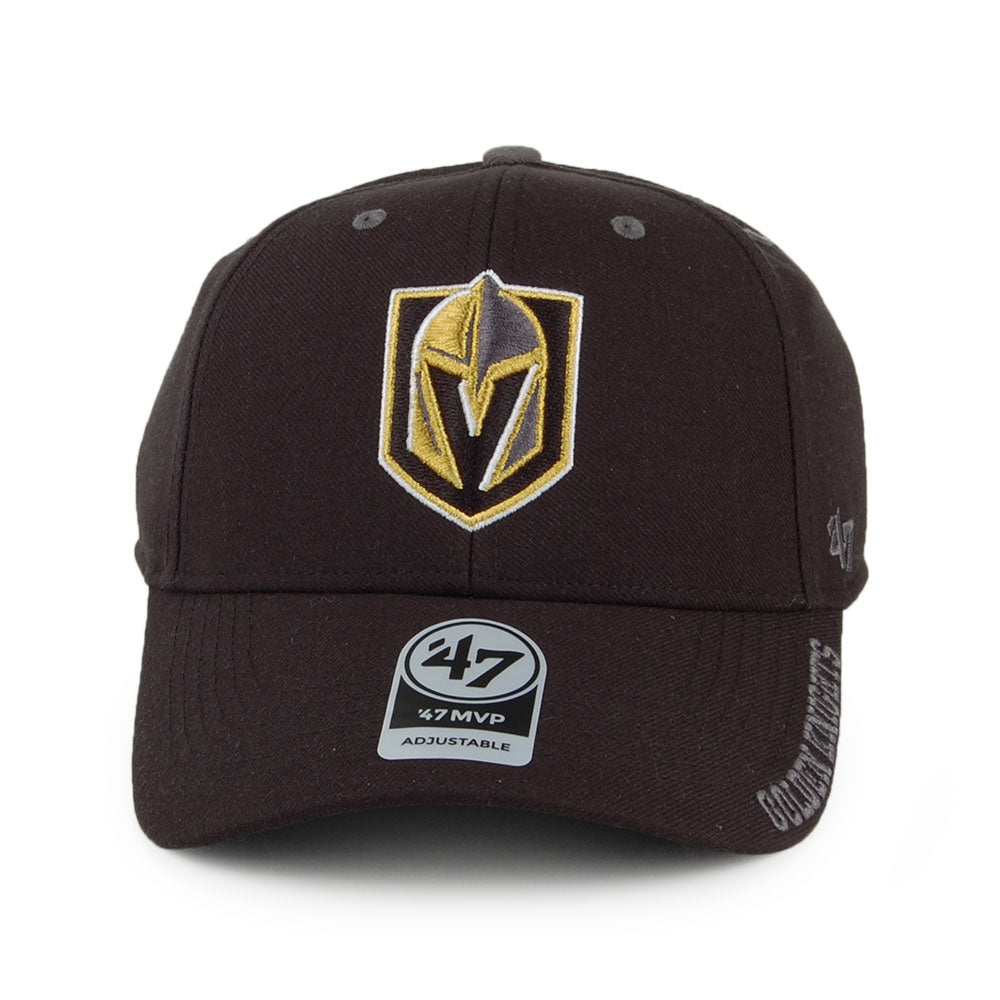 Gorra de béisbol NHL Defrost Vegas Golden Knights de 47 Brand - Negro