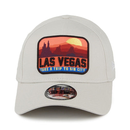 Gorra de béisbol 9FORTY Las Vegas Patch de New Era - Piedra