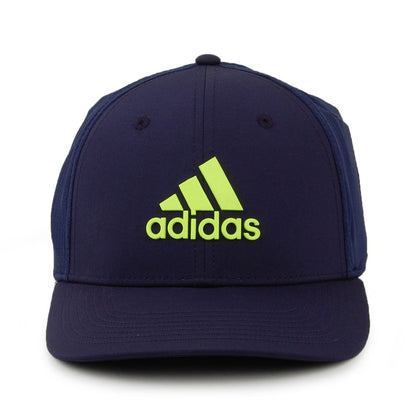 Gorra de béisbol Golf Tour Ajustable de Adidas - Azul Marino-Amarillo
