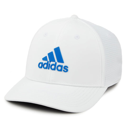 Gorra de béisbol Golf Tour Ajustable de Adidas - Blanco-Azul