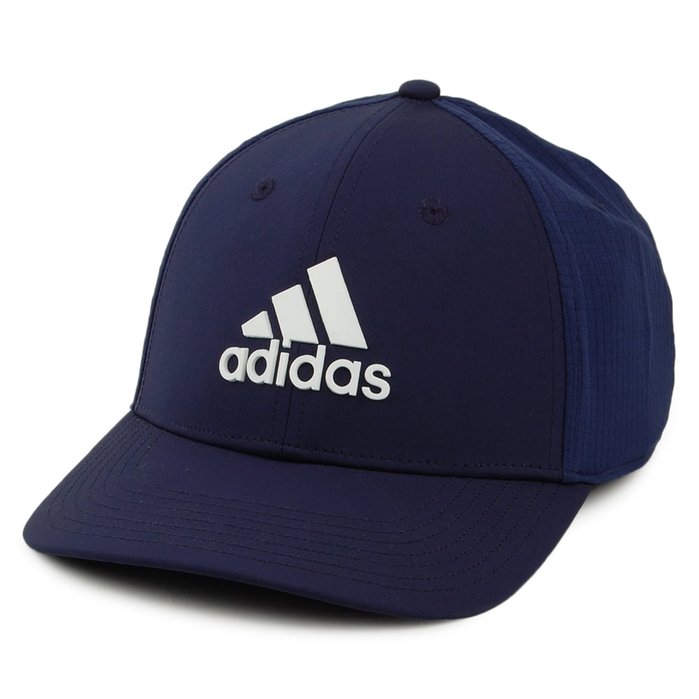 Gorra de béisbol Golf Tour Ajustable de Adidas - Azul Marino-Blanco