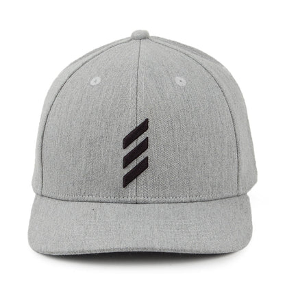 Gorra de béisbol Golf Bold Stripe de Adidas - Gris