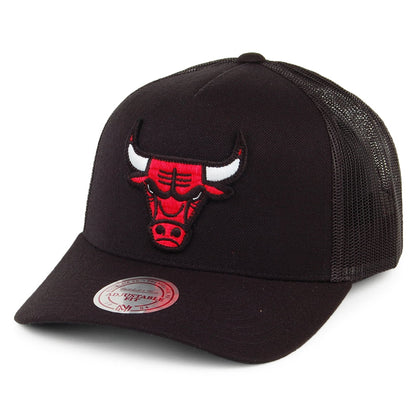 Gorra Trucker Team Logo Chicago Bulls de Mitchell & Ness - Negro