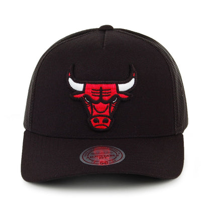 Gorra Trucker Team Logo Chicago Bulls de Mitchell & Ness - Negro