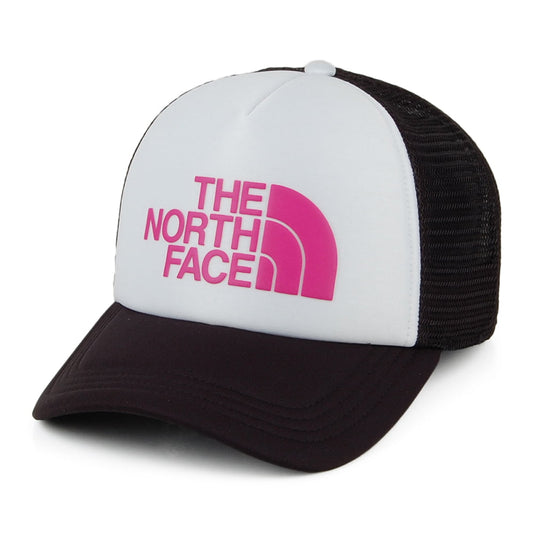 Gorra Trucker TNF Logo ajuste profundo de The North Face - Rosa-Blanco