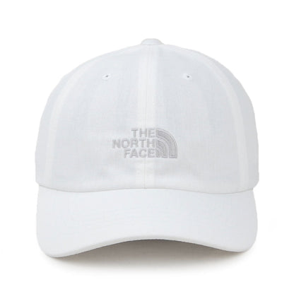 Gorra de béisbol Norm de algodón de The North Face - Blanco