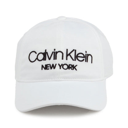 Gorra de béisbol New York de Calvin Klein - Blanco