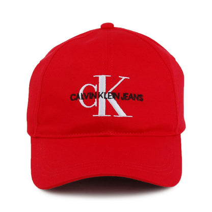 Gorra de béisbol Jeans Monogram de Calvin Klein - Rojo