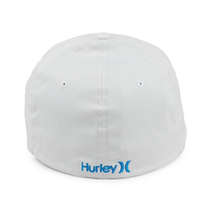 Gorra de béisbol One & Only Flexfit de Hurley - Blanco-Azul