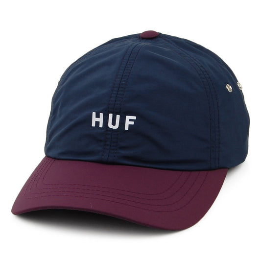 Gorra de béisbol Standard Contrast visera curvada de HUF - Azul Marino