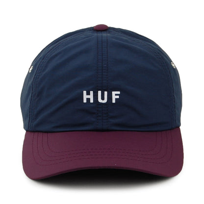 Gorra de béisbol Standard Contrast visera curvada de HUF - Azul Marino