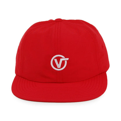 Gorra de béisbol Circle V Jockey de Vans - Rojo