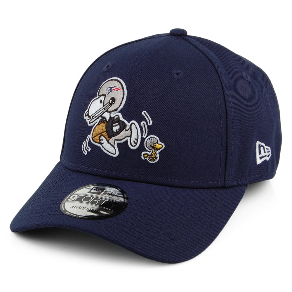 Gorra de béisbol 9FORTY NFL & Peanuts - Snoopy New England Patriots de New Era - Azul