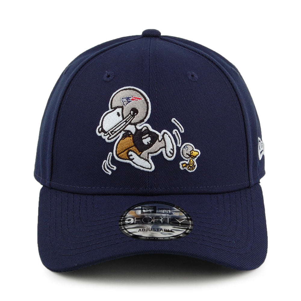 Gorra de béisbol 9FORTY NFL & Peanuts - Snoopy New England Patriots de New Era - Azul