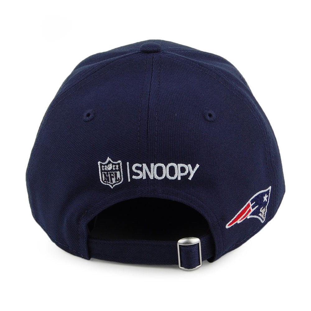 Gorra de béisbol 9FORTY NFL & Peanuts - Snoopy New England Patriots de New Era - Azul