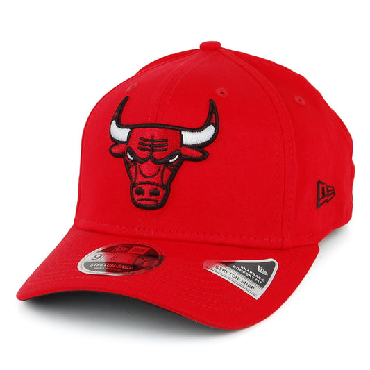 Gorra Snapback 9FIFTY NBA Stretch Snap Chicago Bulls de New Era - Rojo