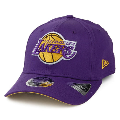 Gorra Snapback 9FIFTY NBA Stretch L.A. Lakers de New Era - Morado