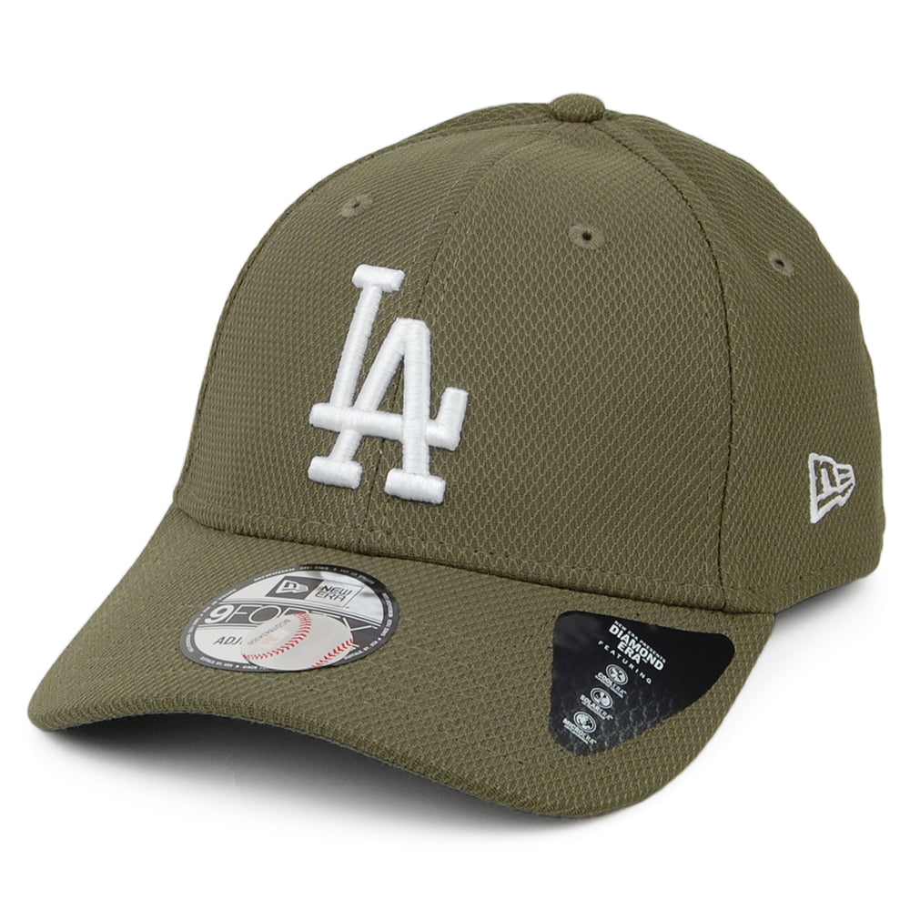 Gorra de béisbol 9FORTY MLB Diamond Era Essential L.A. Dodgers de New Era - Verde Oliva