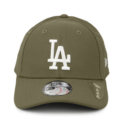 Gorra de béisbol 9FORTY MLB Diamond Era Essential L.A. Dodgers de New Era - Verde Oliva