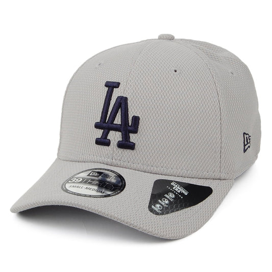 Gorra de béisbol 39THIRTY MLB Diamond Era Essential L.A. Dodgers de New Era - Gris