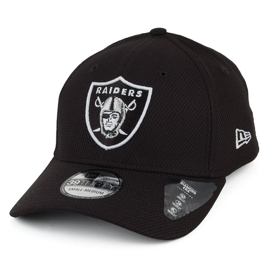 Gorra de béisbol 39THIRTY NFL Diamond Era Essential Las Vegas Raiders de New Era - Negro