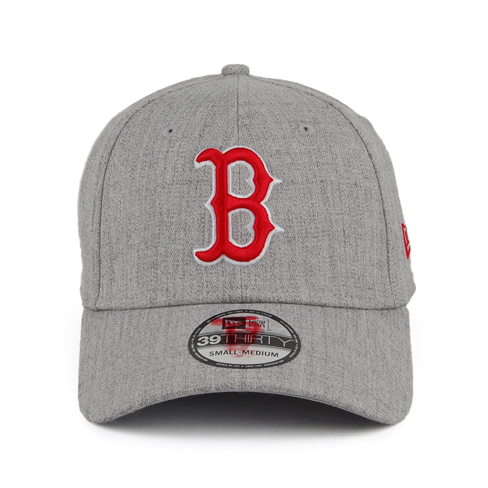 Gorra de béisbol 39THIRTY MLB Heather Boston Red Sox de New Era - Gris