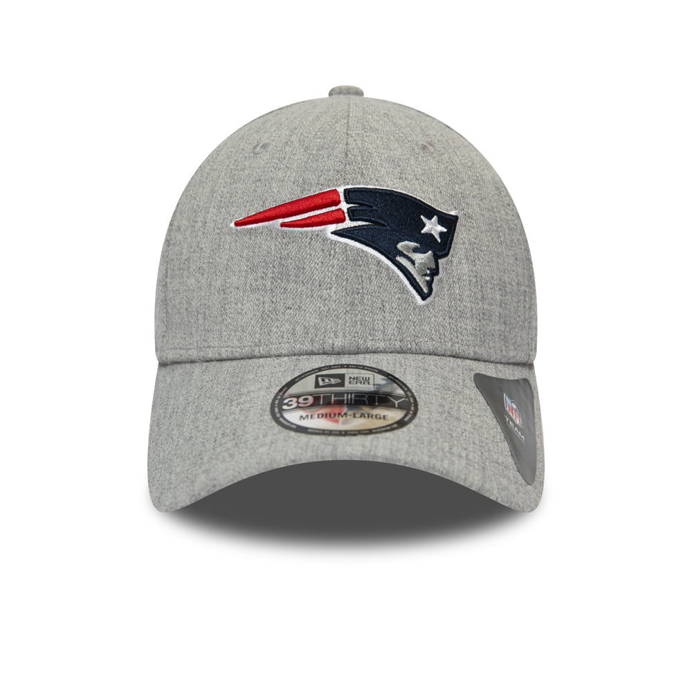Gorra de béisbol 39THIRTY NFL Heather New England Patriots de New Era - Gris