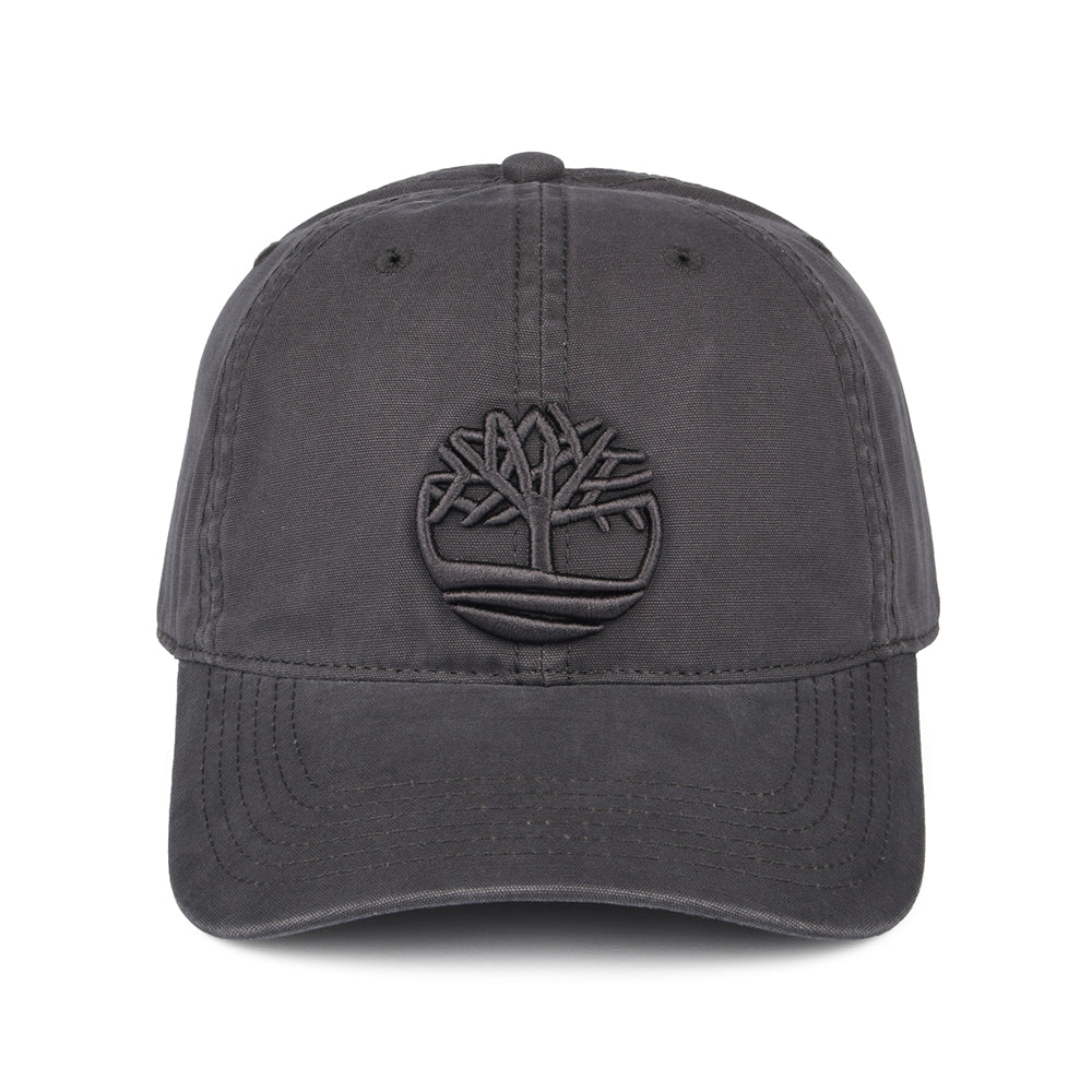 Gorra de béisbol Soundview de lona de algodón de Timberland - Gris Oscuro