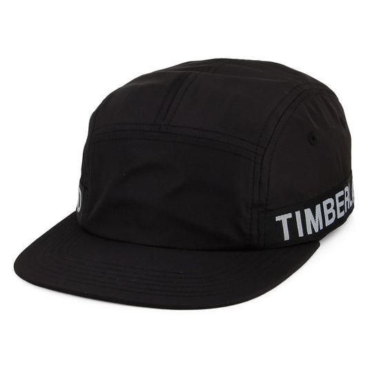 Gorra 5 paneles Jacquard Logo de Timberland - Negro