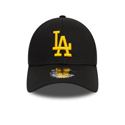Gorra de béisbol 39THIRTY MLB League Essential L.A. Dodgers de New Era - Negro-Amarillo