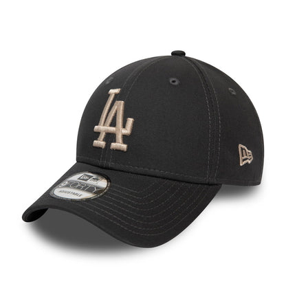 Gorra de béisbol 9FORTY MLB League Essential L.A. Dodgers de New Era - Grafito