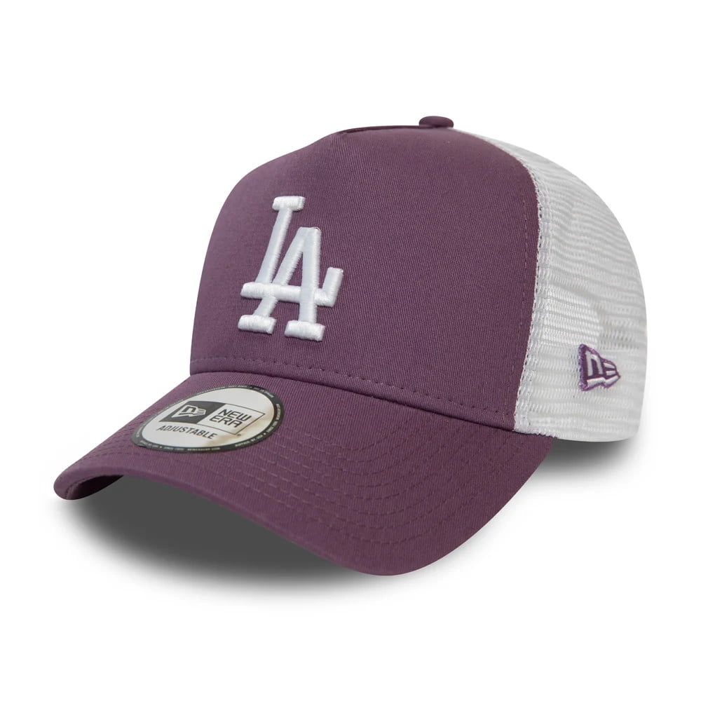 Gorra Trucker MLB League Essential L.A. Dodgers de New Era - Lavanda