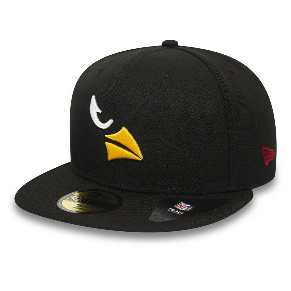 Gorra de béisbol 59FIFTY NFL Team Tonal Shadow Logo Arizona Cardinals de New Era - Negro