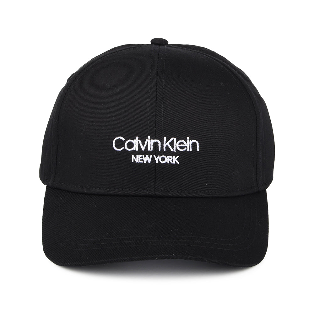 Gorra de béisbol NY Classic de Calvin Klein - Negro