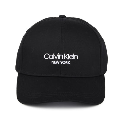 Gorra de béisbol NY Classic de Calvin Klein - Negro