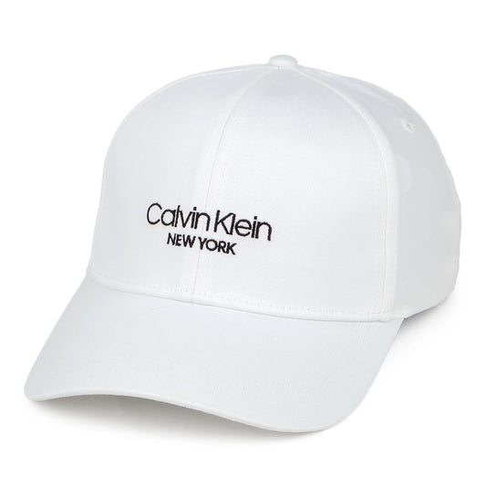Gorra de béisbol NY Classic de Calvin Klein - Blanco