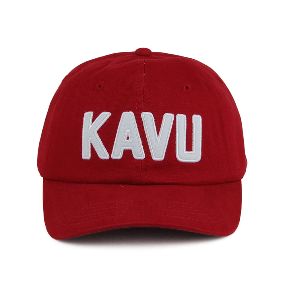 Gorra de béisbol Ballard Classic de sarga de algodón de Kavu - Rojo Ladrillo